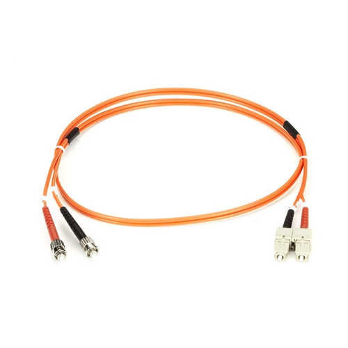 FO50-LSZH-001M-LCLC, OM2 Câble de brassage à fibre optique duplex