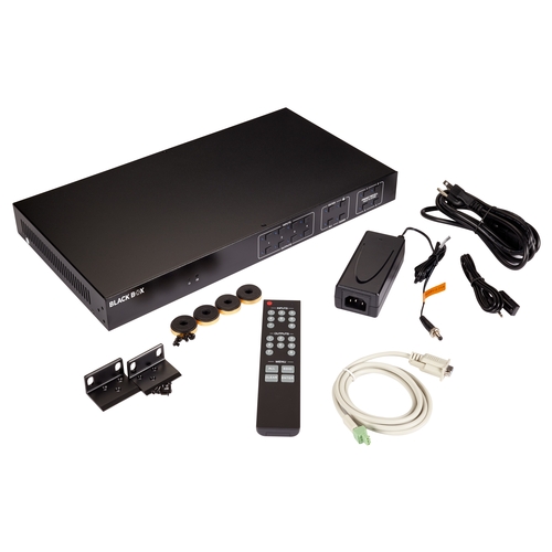VCB-HD2L-003, Câble High-Speed HDMI premium Ethernet et connecteurs  sécurisés - HDMI 2.0, 4K 60 Hz UHD - Black Box