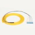 Pigtail fibre optique monomode OS2, jaune