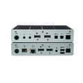 Extender KVM série KVXHP sur câble CATx /fibre optique, 1 écran, 4K DisplayPort, hub USB 2.0, série, audio, vidéo locale