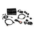 Extender KVM série KVX sur fibre optique - 4K, single head, HDMI, USB 2.0, série, SFP, audio, vidéo locale.