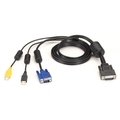 Cordon ServSwitch Secure VGA/USB/CAC à HD26 – 1,8 m